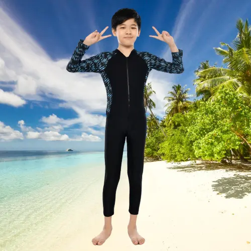 baju renang anak perempuan diving Selam panjang anak SD tanggung motif corak dan polos