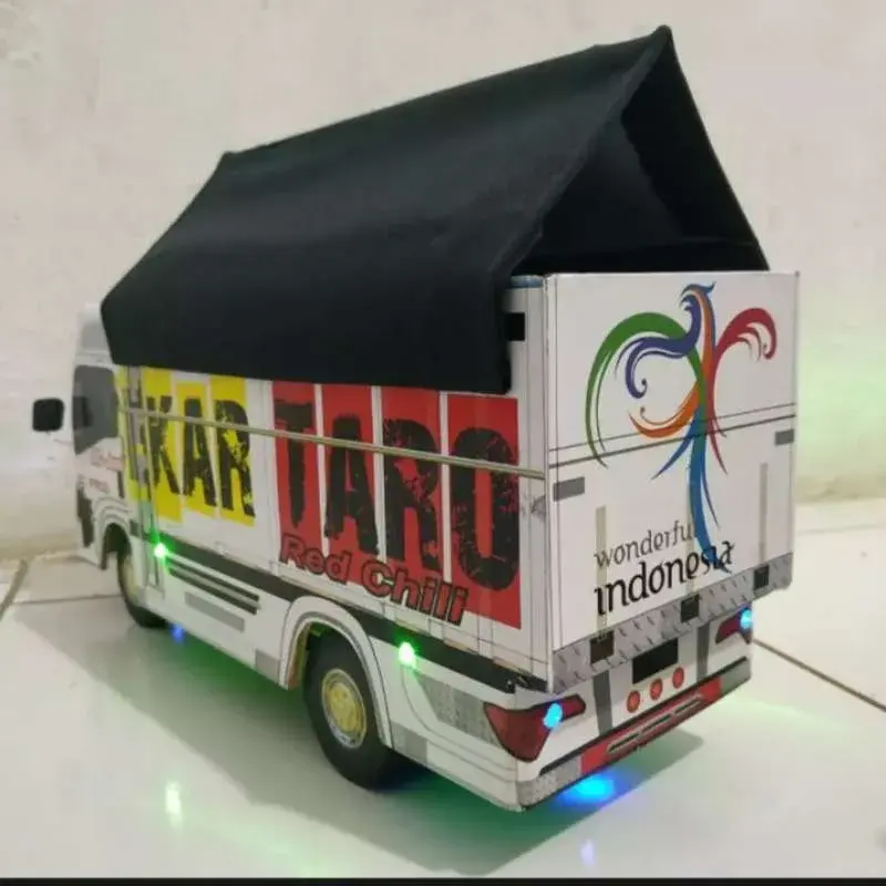 TRUK PUTIH SEKARTARO Pendidikan Lampu Remot Control 2