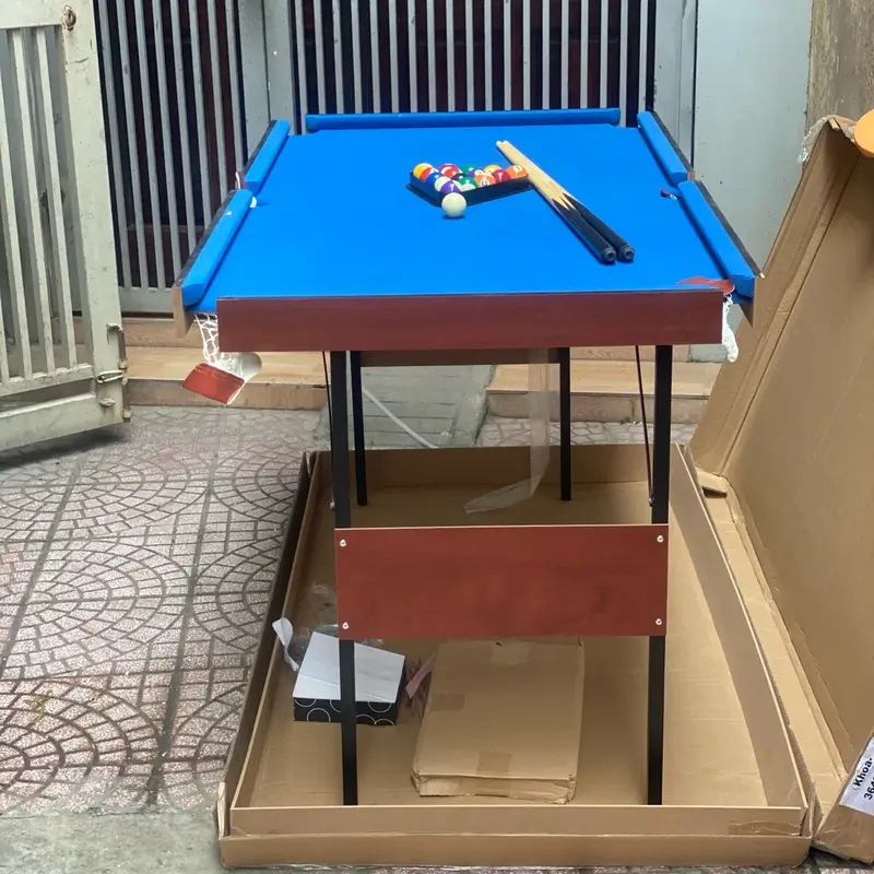 Bàn Bi-A mini bằng gỗ Table TTP-140 kích thước 140x61x78cm Đồ Chơi Cho Bé Và Người lớn 2