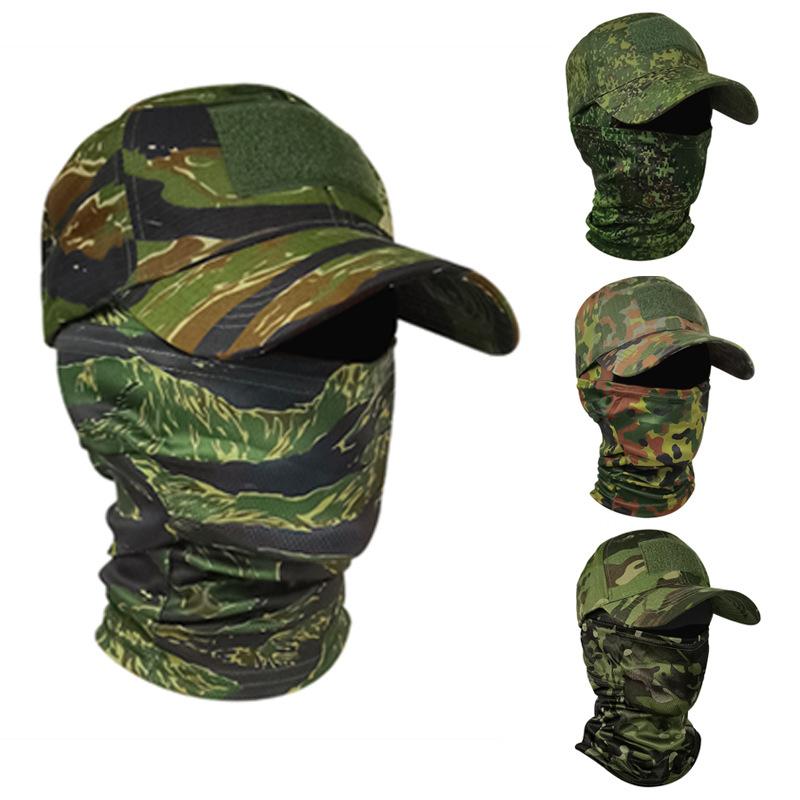 Product Introduction of COD Mũ Rằn Ri Cho Nam, Balaclava Đi Bộ Đường Dài Trong Rừng, Che Toàn Bộ Khuôn Mặt, Mũ Đội Đầu Quân Đội, Mũ Đạp Xe Thoáng Khí Cho Nam, Chống Tia UV, Mùa Hè 9