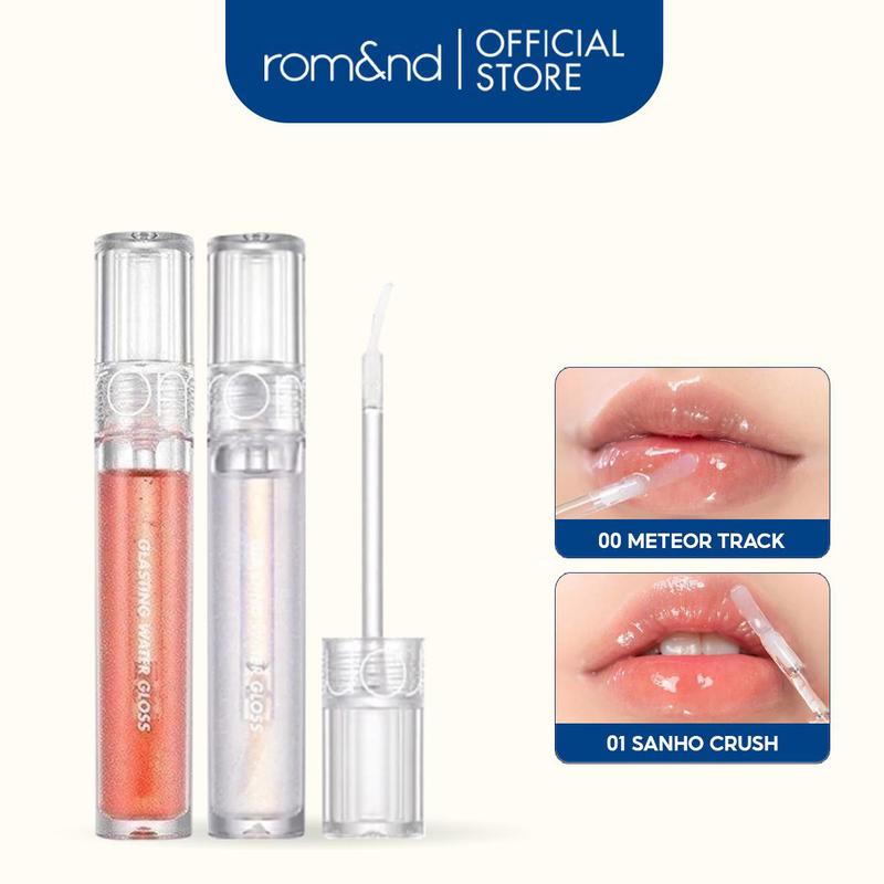 Rom&nd Son Tint Bóng Trang Điểm Hàn Quốc Romand Glasting Water Gloss 4.5g Cosmetic Mỹ Phẩm