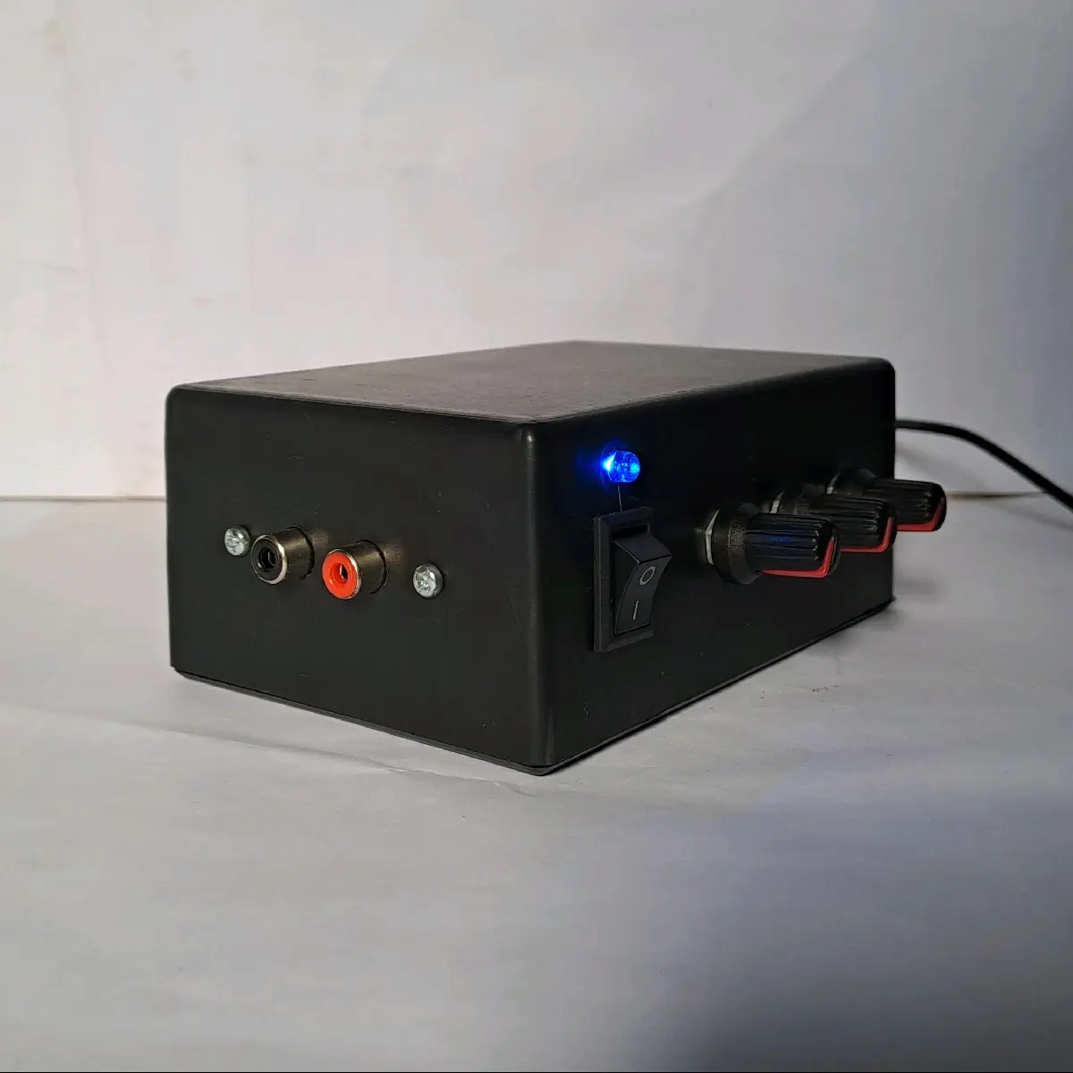 Ampli 12v tone control aktif bass trebel volume