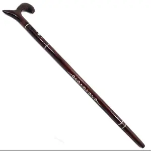 Alat Bantu Jalan Tongkat Kayu Motif Ukir Murah Untuk Lansia