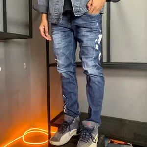 Celana Jeans Custom Make Art/Celana Jeans Corfus/Slimfit/Streach Denim Skinny