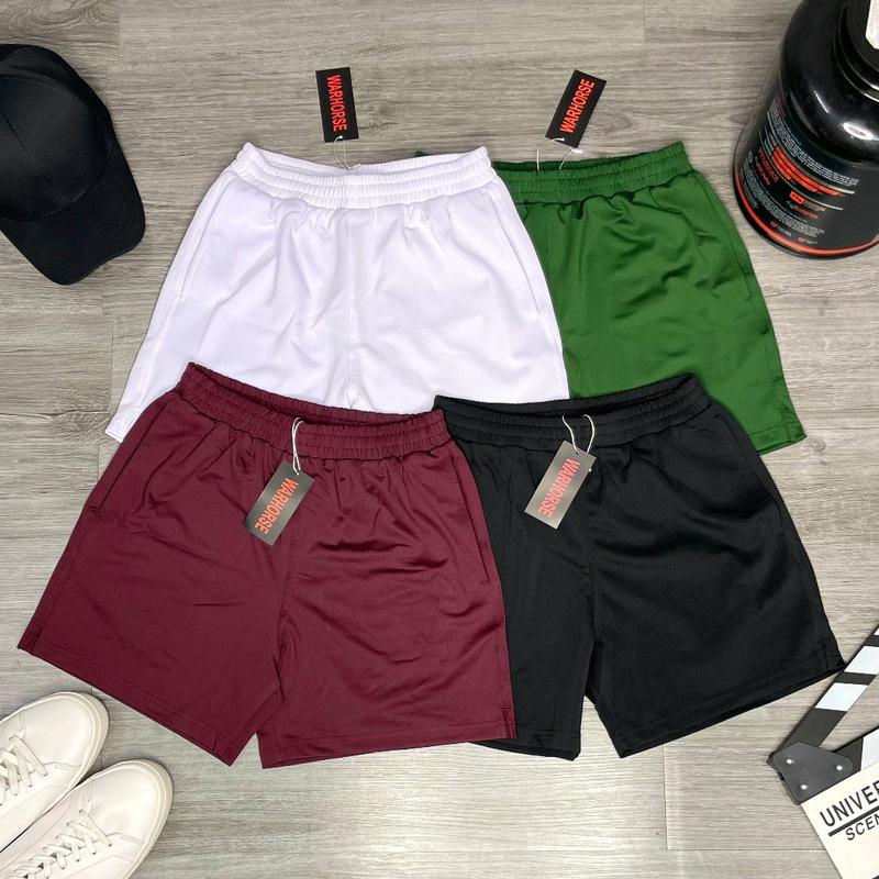 Quần short gym nam trơn, quần short squat đùi Đàn ông Sport