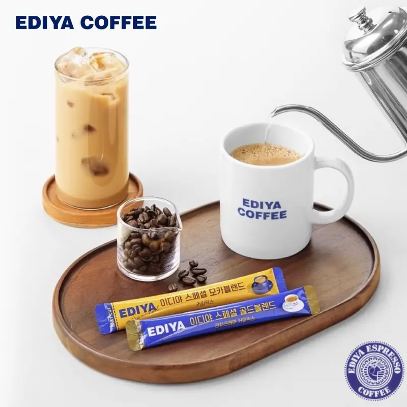 EDIYA Coffee Instan Special Gold Blend Coffee Mix 1 Box 50T 2
