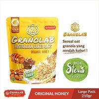 Gambar Sereal Oat Panggang 210gr Granolab Original Honey dari GRANOLAB MUESLI INDONESIA Kota Administrasi Jakarta Barat 1 Tokopedia