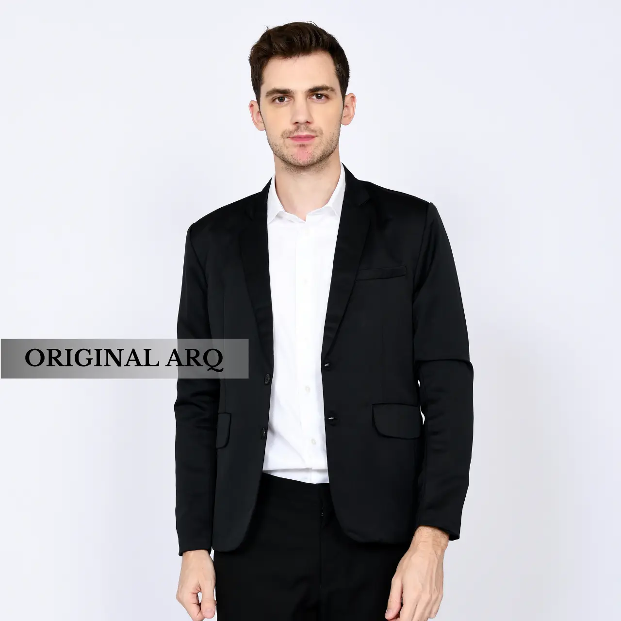 Jas Blazer Slimfit Pria Dewasa Korea Style Bahan Tebal