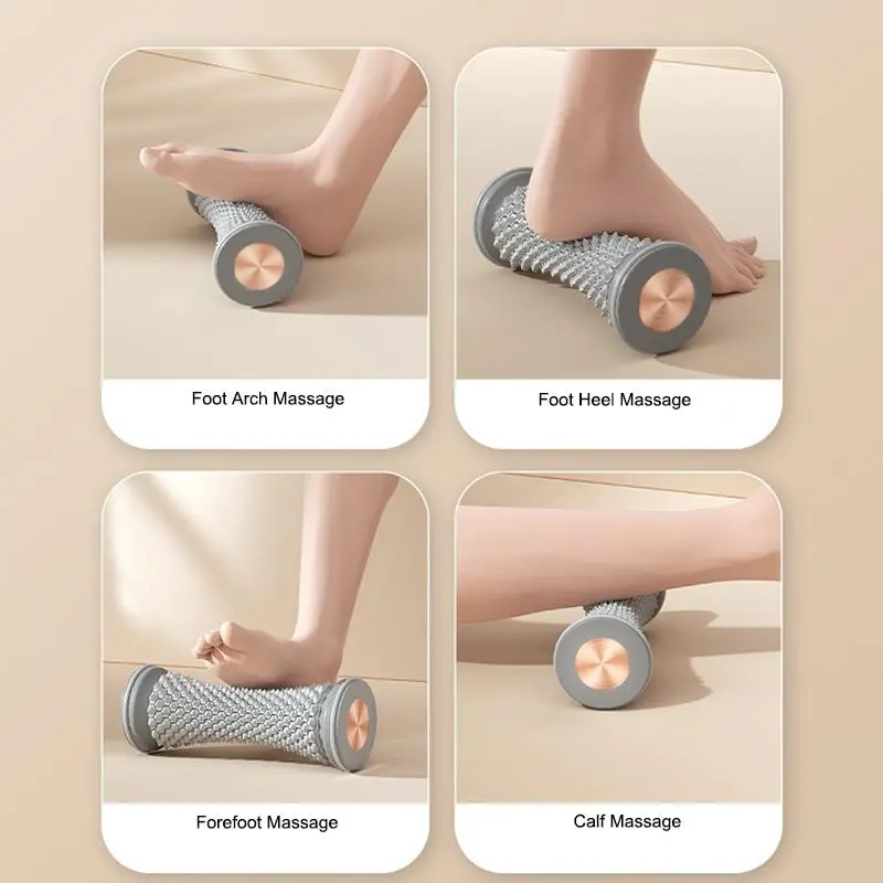 Foot Massage Roller, 1 Count Multifunctional Portable Yoga Fascia Ball for Plantar Fasciitis, Deep Reflexology Tissue Muscle Massage for Foot Heel Pain 3