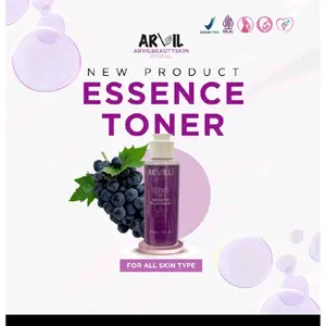 100 ml] Essence Toner AnggurPlatinum Arvill | Membantu menghidrasikulit sekaligus mencerahkan kulit (1 Pcs )