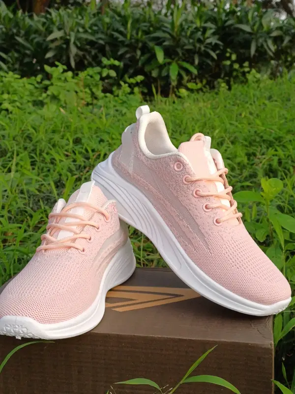 Giày Thể Thao Nữ , Giày Chạy Bộ , Giầy Tập Gym Thoáng khí Sneaker Sport FD25 ( tăng size ) 7