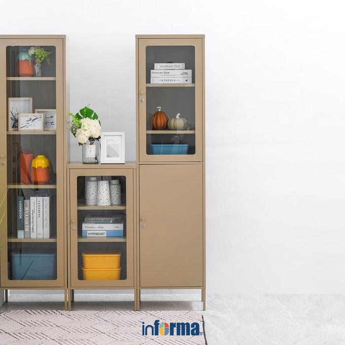 Promo Informa Flins Lemari Arsip Kantor Metal Half Door Penyimpanan ...