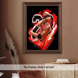 Basketball Painting Wall Art
