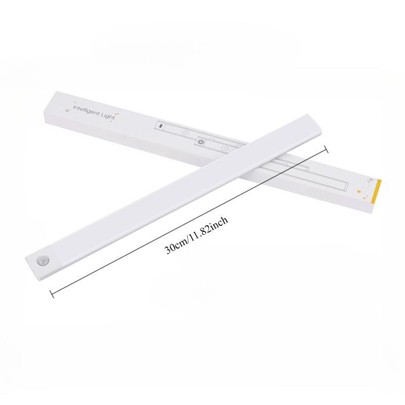 Product Introduction of Ultra-thin Smart Sensor LED Light, USB Rechargeable Magnetic Strip LED Light, Portable LED Light for Closet, Cabinet, Hallway 1