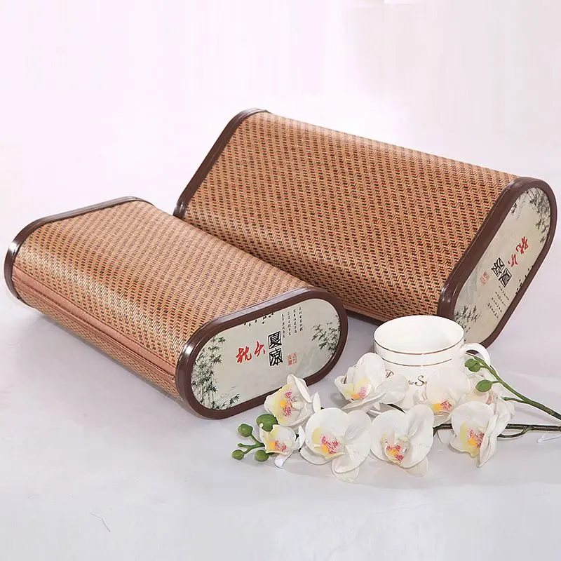 Gối Rỗng, Thiết Kế Mạt Chược, Làm Bằng Tre Và Mây, Thích Hợp Sử Dụng Tại Nhà, Gối Ngầu Cho Mạt Chược Mùa Hè, Gối Ngầu, Gối Hơi Mồ Hôi, Gối Chuyên Dụng Cho Phòng Hấp 0