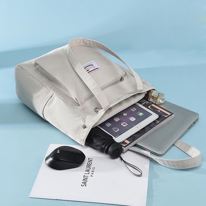 Kancing Zip Beg bahu wanita untuk Macbook, iPad, Chromebook, beg kompute - TikTok ...