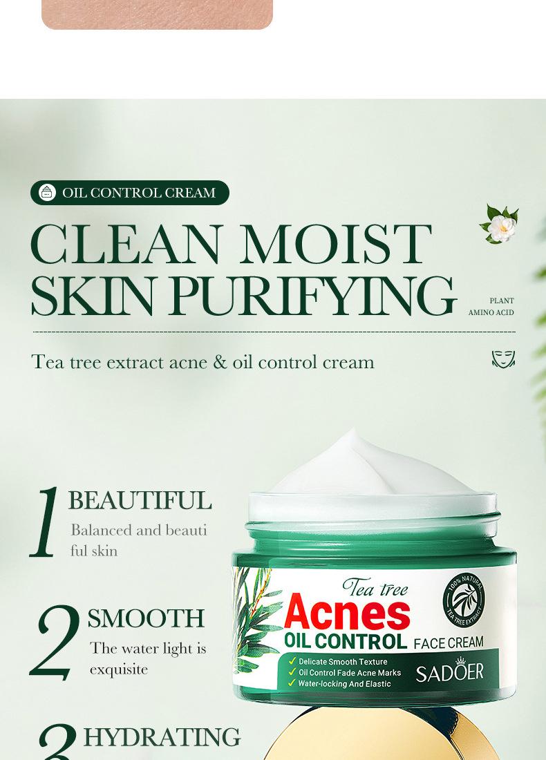Product Introduction of Bộ Chăm Sóc Da Cây Trà, SADOER, 5 Món, Làm Sạch, Dưỡng Ẩm, Dưỡng Ẩm Skincare Làm Đẹp Da Serum Cho Bé sữa _ 25