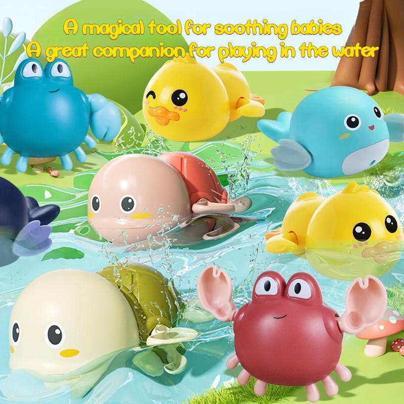 Đồ Chơi Tắm Cho Em Bé Vịt Bơi Lội, Rùa Nhỏ Cá Heo Nhỏ Đồ Chơi Nhận Thức Giáo Dục Sớm, Dành Cho Trẻ Em, Đồ Chơi Tương Tác Giữa Bố Mẹ-Bé, Thích Hợp Cho Bé Trai Và Bé Gái, Đồ Chơi Trẻ Em