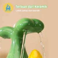 Gambar ONLY PETS Aqua Bloom Automatic Pet Water Fountain Ceramics Air Mancur Keramik Hewan Otomatis - Merah Muda 1.5L dari Only Pets Kota Administrasi Jakarta Pusat 3 Tokopedia