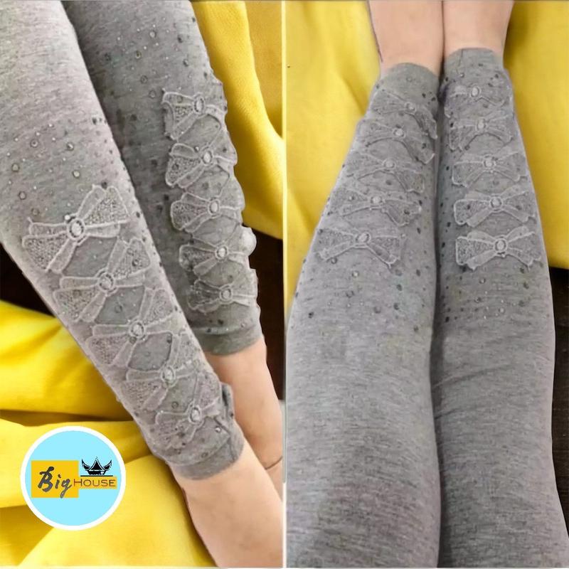 LEGGING IMPORT RENDA BORDIR / LEGGING WANITA IMPORT FIT TO 80KG 1