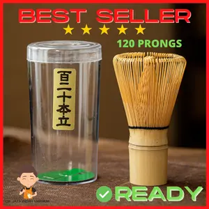 Chasen Bamboo 120 Whisk / Pengaduk Matcha Bambu / Original Matcha Japan