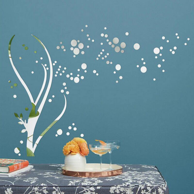 Product Introduction of Tree Branch 3D Pattern Wall Sticker, 1 Count Self Adhesive Wall Decal, Wall Art Decorative Sticker for Home Living Room Bedroom 7