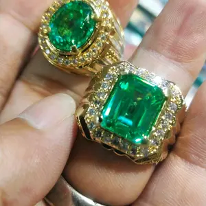 batu cincin green topas Laki-laki