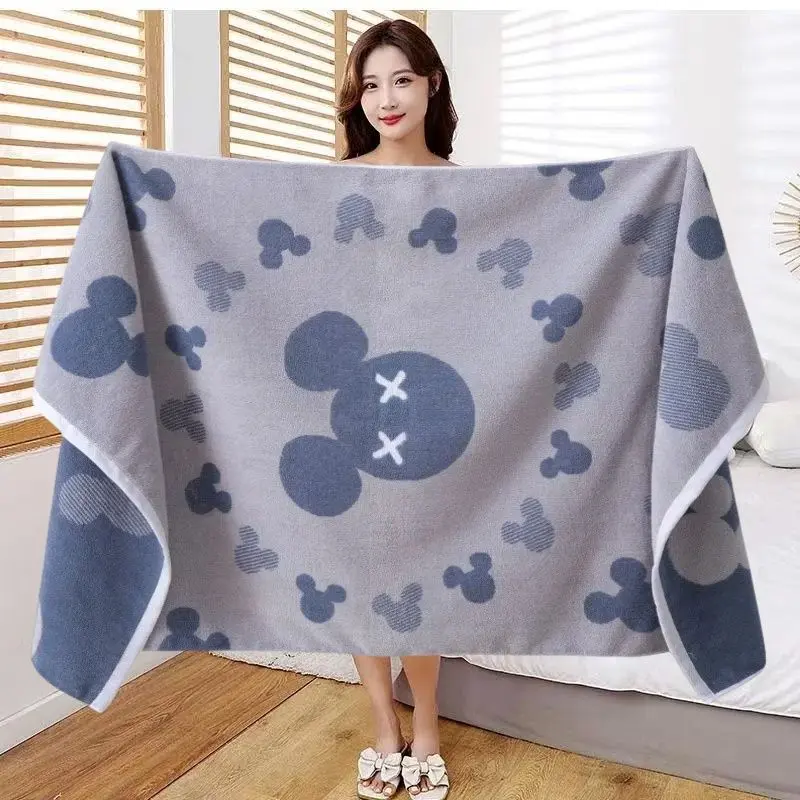 Khăn tắm bông nguyên chất, 100% khăn cao cấp, thấm hút cao, mềm mại và thân thiện với da, Unisex, thích hợp cho sử dụng đặc biệt và tắm, khăn quấn cho trẻ em, khăn lớn, hơn 2000 HTK