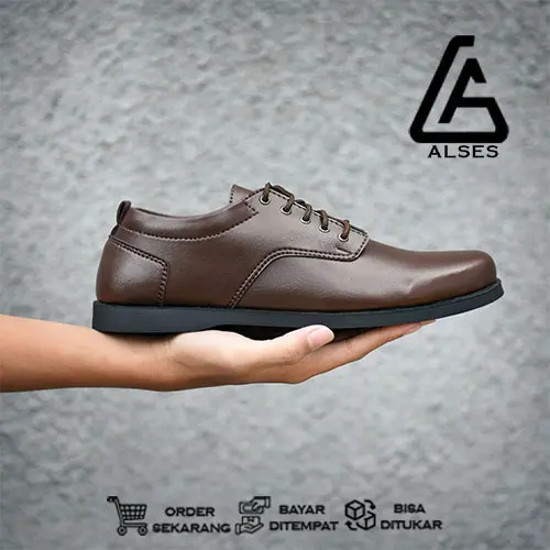 PRS - Sepatu Formal Pria Casual Kantoran Nikahan Kulit Syntetis Original Sepatu Pantofel Pria Resmi Formal hitam Coklat Gaya Trendy Kasual Kantoran Kuliah Wisuda Pesta Nikah Kondangan Gereja Kerja Pns Guru Kekinian Terlaris Terbaru Murah Shoes Black Black 7