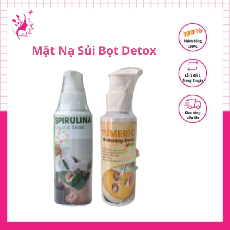 Mặt Nạ Sủi Bọt Mặt Nạ Sủi Nghệ Detox Da Mặt Nạ Tảo Xoắn Sủi Bọt Dùng Cá Nhân Spa Skincare Nữ Làm Đẹp Da Dưỡng Da Mặt mask sheet mask gel