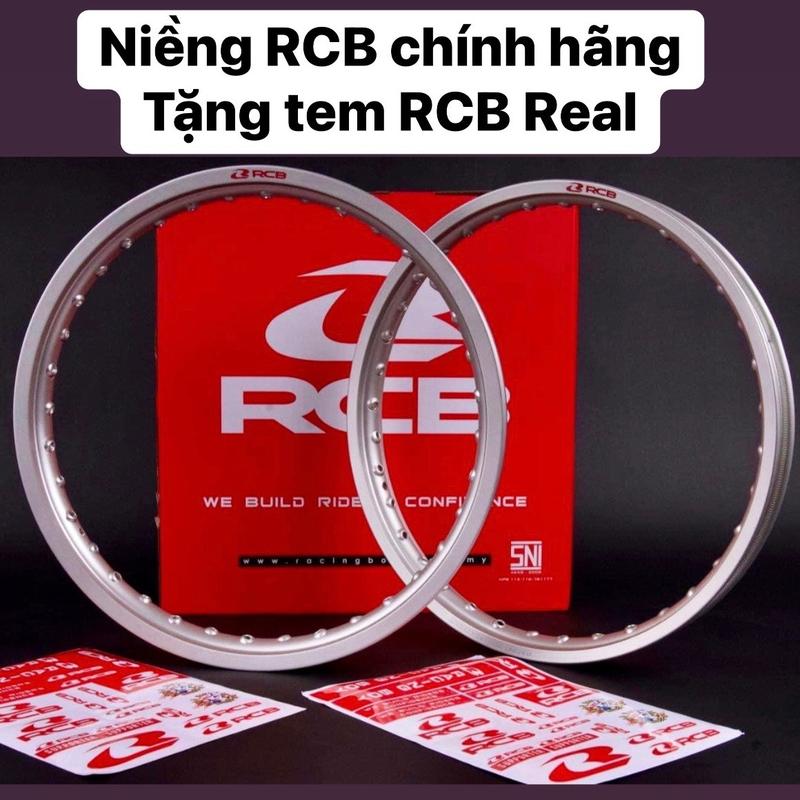 Cặp Niềng RCB chính hãng Nhôm 7 cao cấp .Tặng tem RCB .Cho các dòng xe máy Phụ Tùng niềng rcb