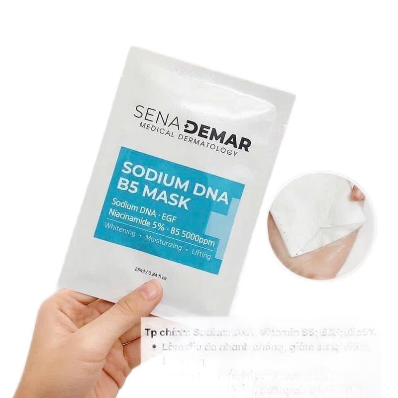 Combo 10 miếng Mặt nạ sodium DNA b5 mask sena derma