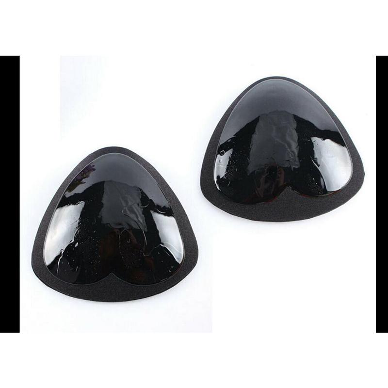 3 cm thick slit front adhesive bra strap to prevent sagging women's bra - bra tape Silicone Invisible Bra Insert Pads Push Up Enhancer Breast Strapless 8