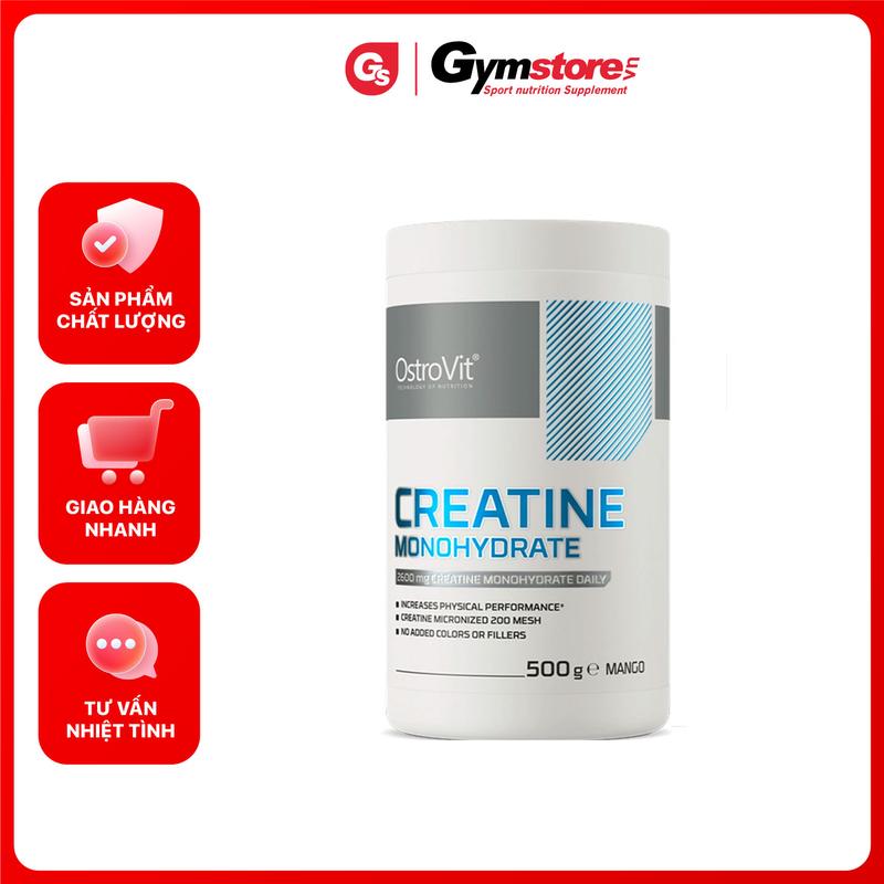 Bột Ostrovit Creatine Monohydrate 500g | GYMSTORE