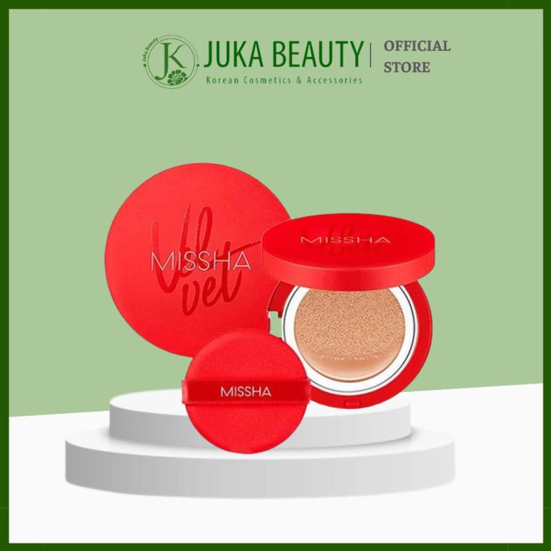 Phấn Nước Missha Velvet Finish Cushion SPF50+ PA+++ (Đỏ) date t9/2026