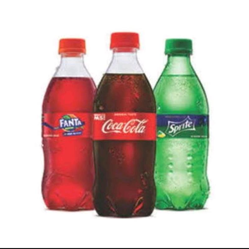 FANTA | SPRITE |  COCA COLA BOTOL MINI NETTO 3 PCS X 250 ML 1