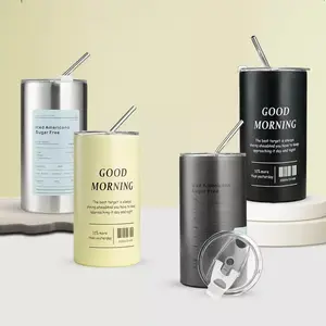 FREE SEDOTAN Tumbler Stainless Steel Tahan Dingin Mug Kopi Americano Tumbler Straw Cangkir Vacuum