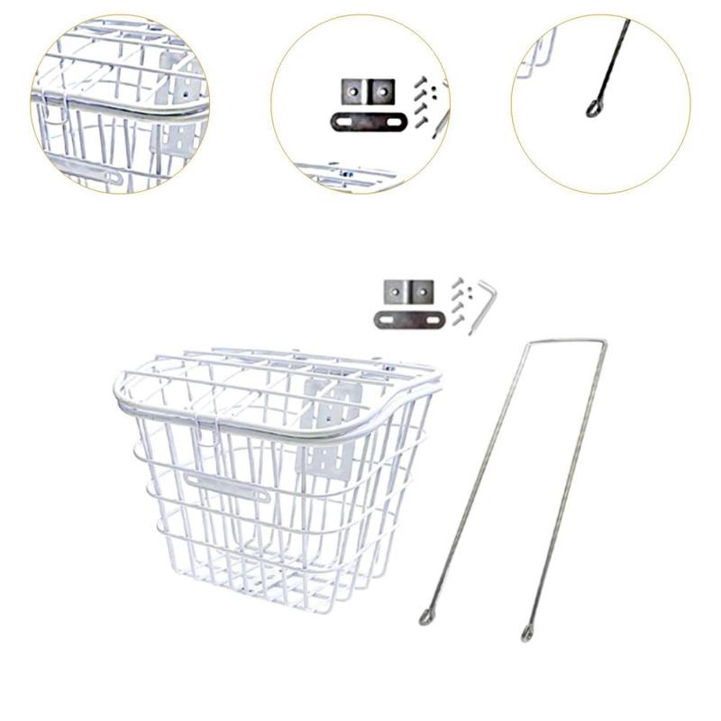 Product Introduction of Bike Basket with Lid  Front Basket for Road Bike Sports Cycling 1