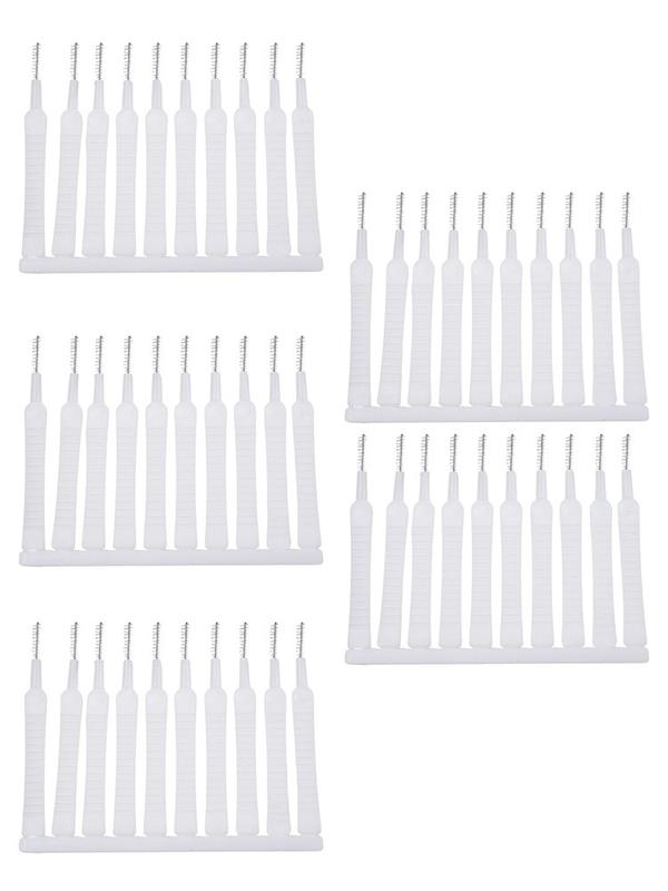 10/20/30pcs Shower Head Cleaning Brush Gap Hole Anti-Clogging Cleaner Brushes 2