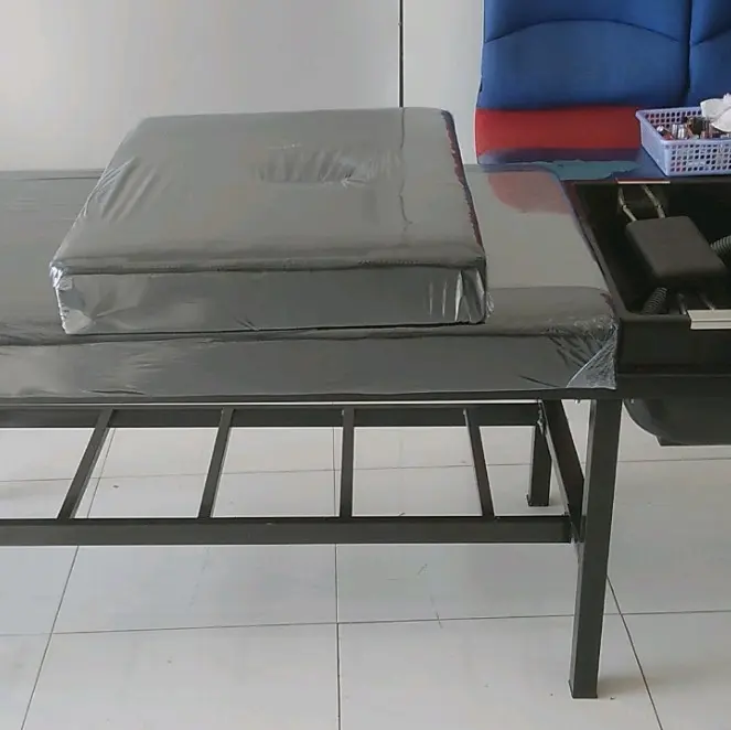Giường gội 2in1 chân sắt lắp ráp bồn nhựa