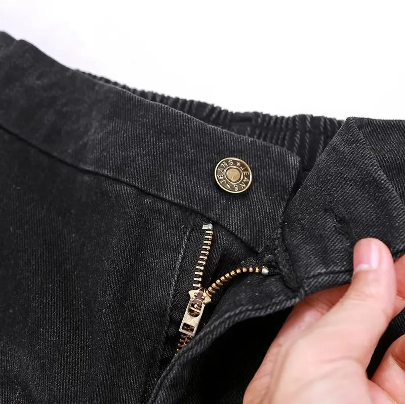 ( Bigsize 45-120kg)  Combo 2 Quần short Jean nam, quần short bò cạp khuy lưng chun vải jean mềm 4