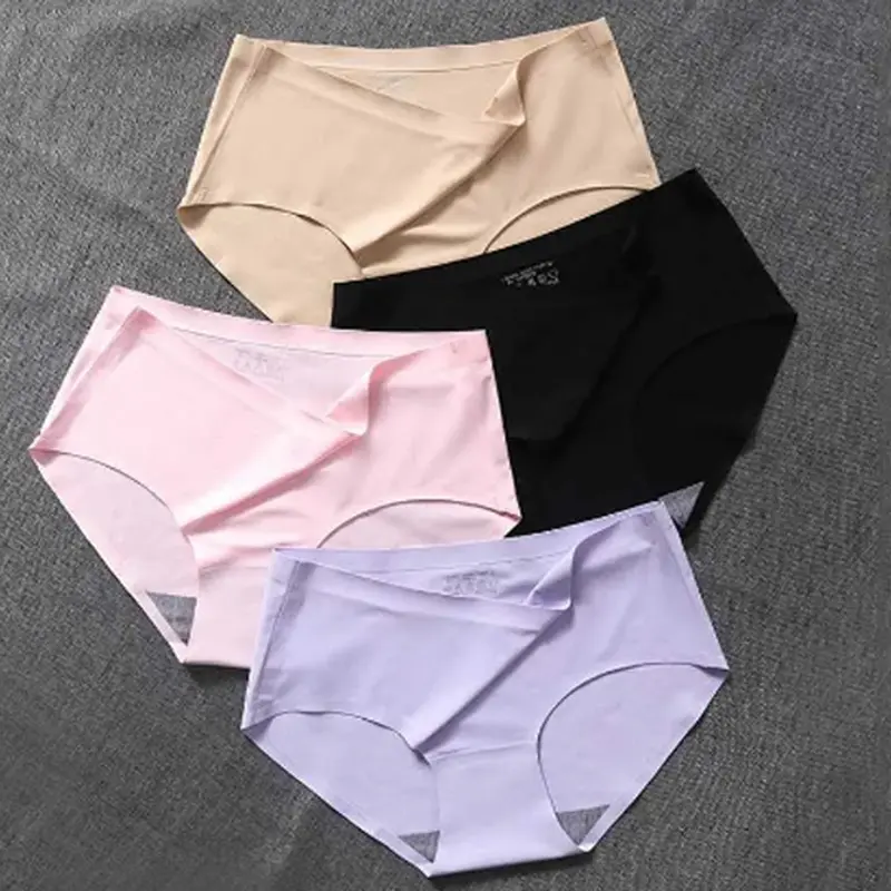 (1 Box 3pcs ) UNIQ Celana dalam seamless sutra 2