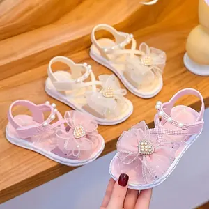PROMO 4.4 IMPORT Kids Monster Sendal Pita Love Anak Perempuan Sandal Cantik Kekinian Lucu Terbaru Umur 1-6 Tahun Sepatu Pesta Anak Cewek Casual 384