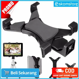 Universal Tablet Holder Mount 1/4 Screw Bracket Tripod - VTM4-ALX-1