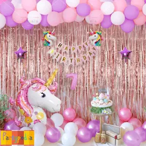 DEKORASI ULANG TAHUN TEMA UNICORN