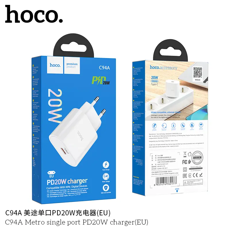 Củ sạc Hoco C94A 20W Type_C - VDPK STORE