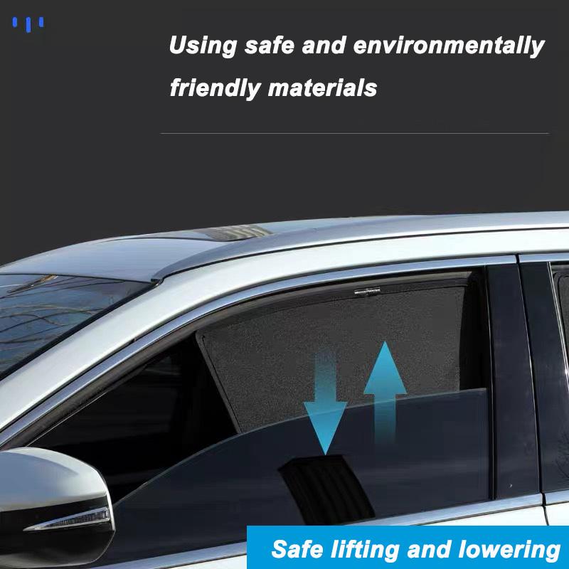 Car SunshadeFor Dodge Journey JC 2009-2020 Magnetic Car Sunshade Visor Front Windshield Frame Curtain Rear Side Window Sun Shade Shield 7