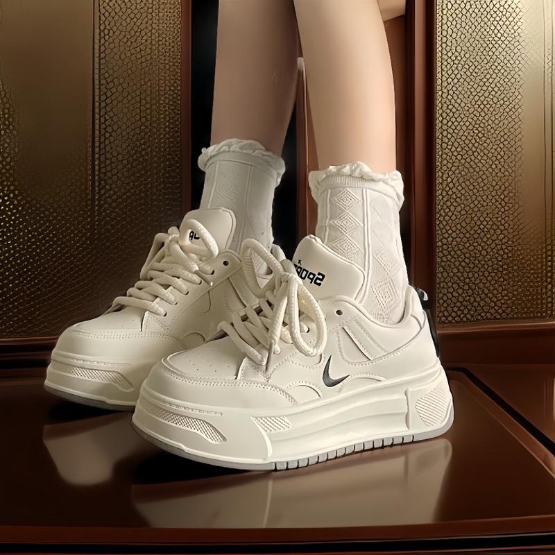 Giày nữ thể thao phối da chất đẹp hàng QCCC full box LUKAA