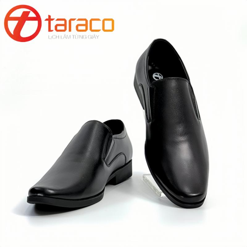 Giày Tây Lười Nam Cao Cấp TARACO GT-1006  - Dành Cho Mọi Dịp Trang Trọng, Công Sở, Và Dạo Phố - Chất Liệu Da Bò Thật Sang Trọng, Mũi Nhọn Tinh Tế - Đế Cao Su Chống Trượt, Êm Ái, Tiện Lợi, Tôn Dáng Lịch Lãm