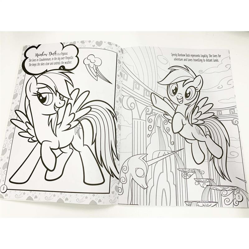 High Quality My Little Po Besties Colouring Activity Book For Kids With 32 Pages 5